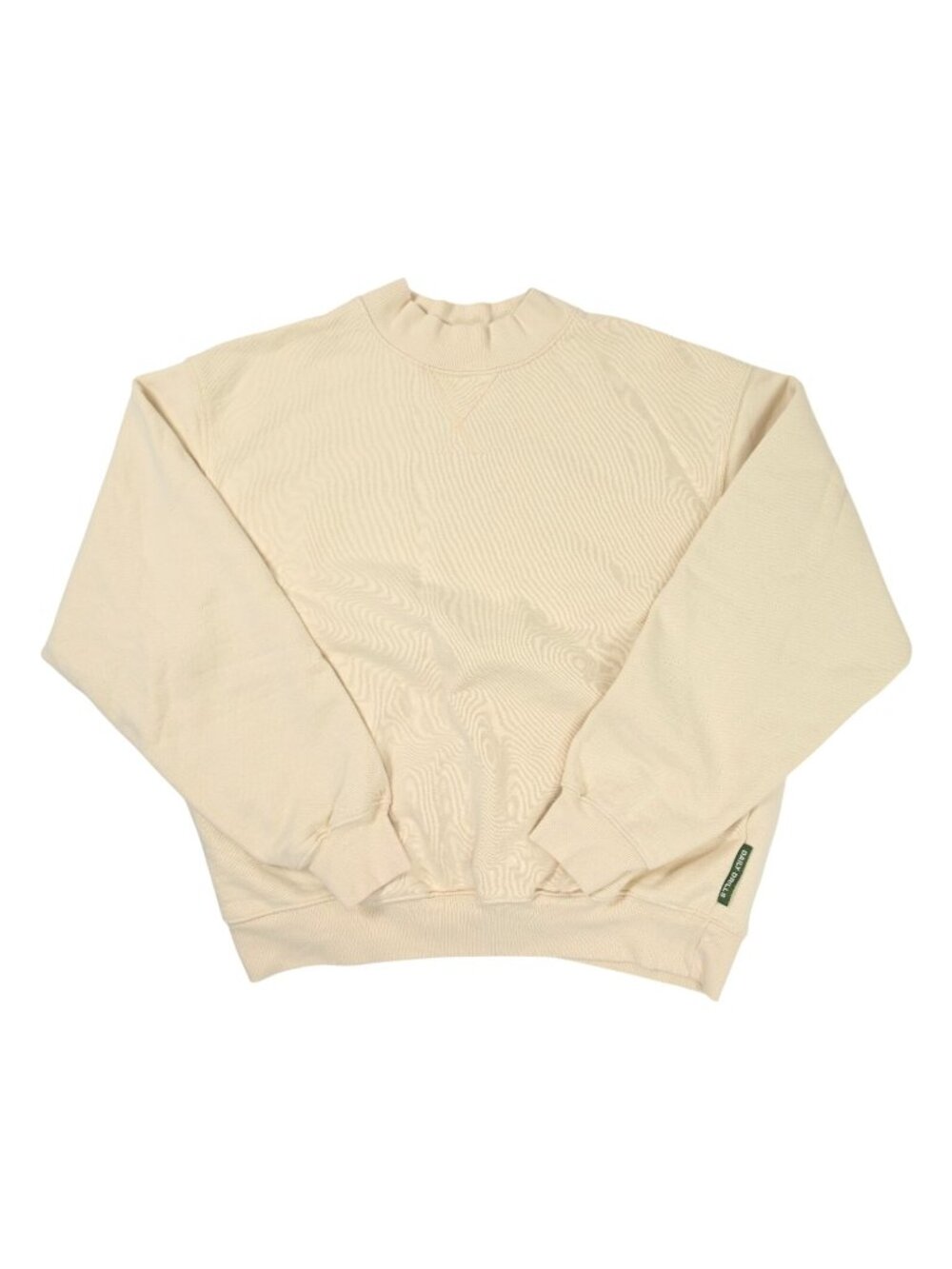 Daily Drills Mock Neck Sweatshirt in Butter Yellow
